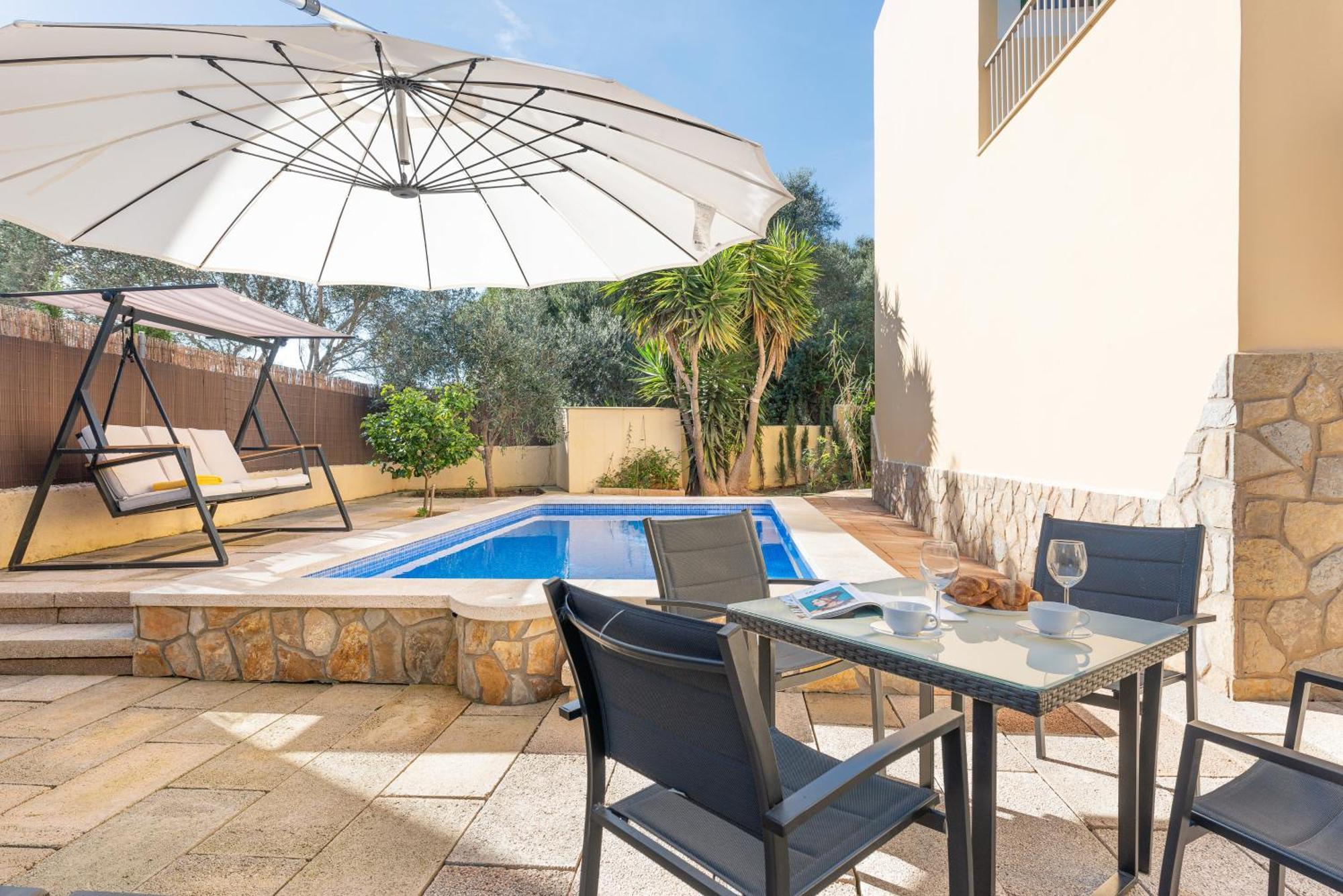 Villa Amplia En Mallorca Con Jardin, 4 Y Zona Bbq Cerca Del Mar En Portocolom Portocolom (Mallorca)