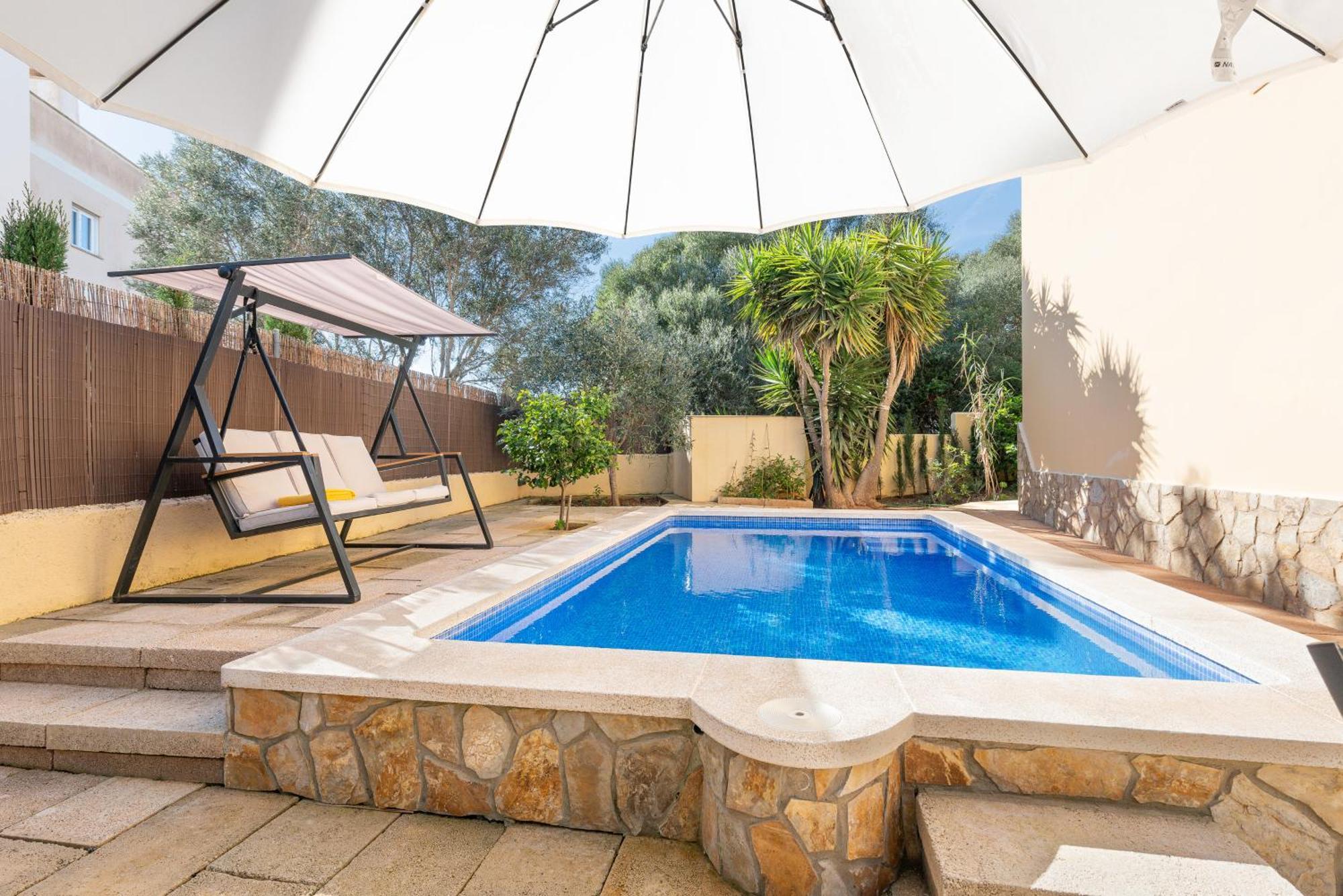 Amplia En Mallorca Con Jardin, 4 Y Zona Bbq Cerca Del Mar En Portocolom * Portocolom (Mallorca)